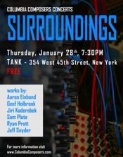 Picture of Columbia Composers Surroundings poster