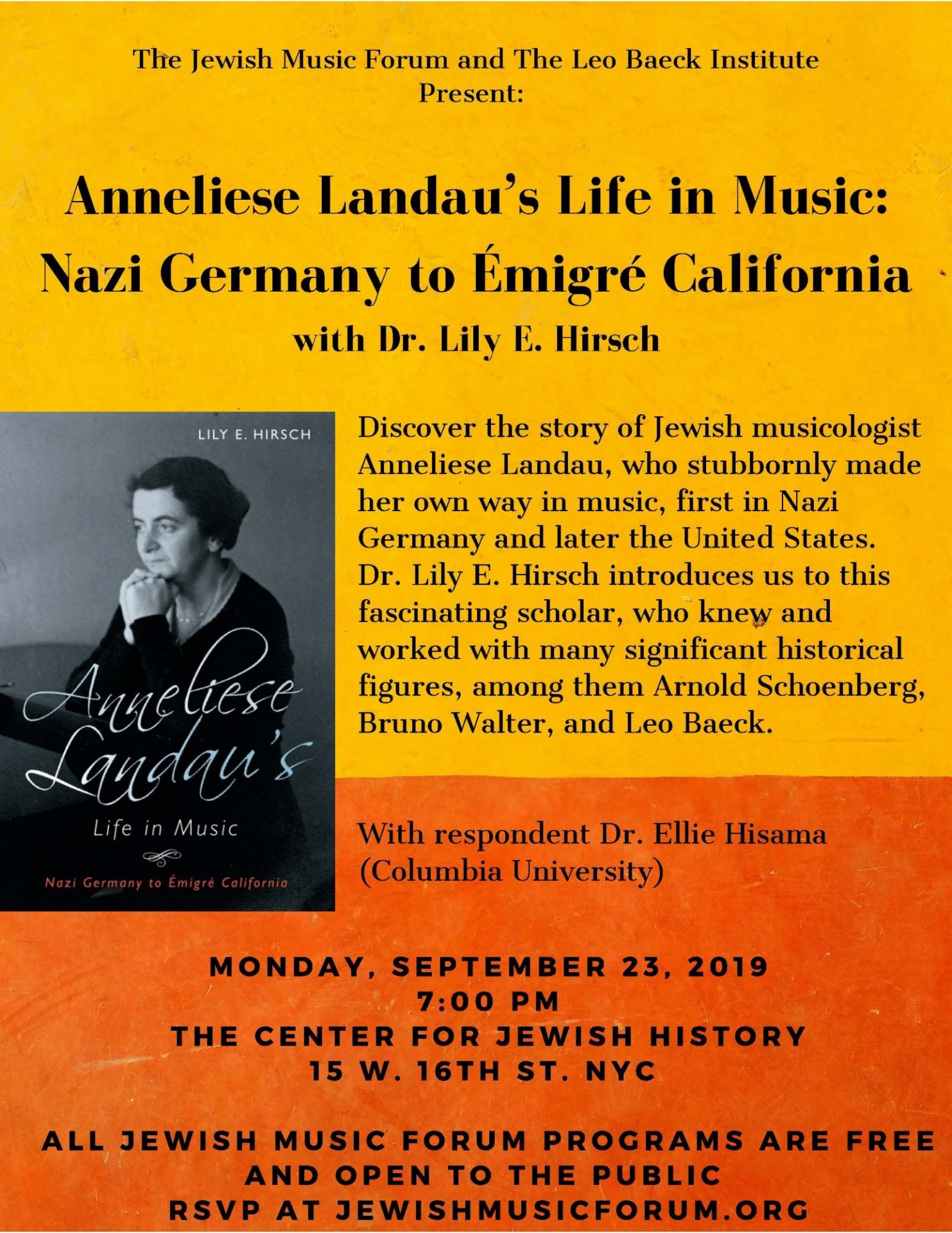 Picture of Anneliese Landau's Life in Music: Nazi Germany to Émigré California poster