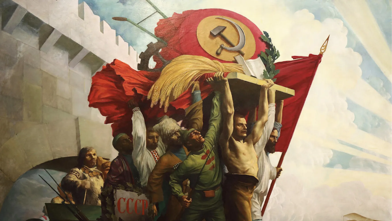 Picture of communist painting