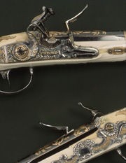 War and Redemption Picture of two pistols