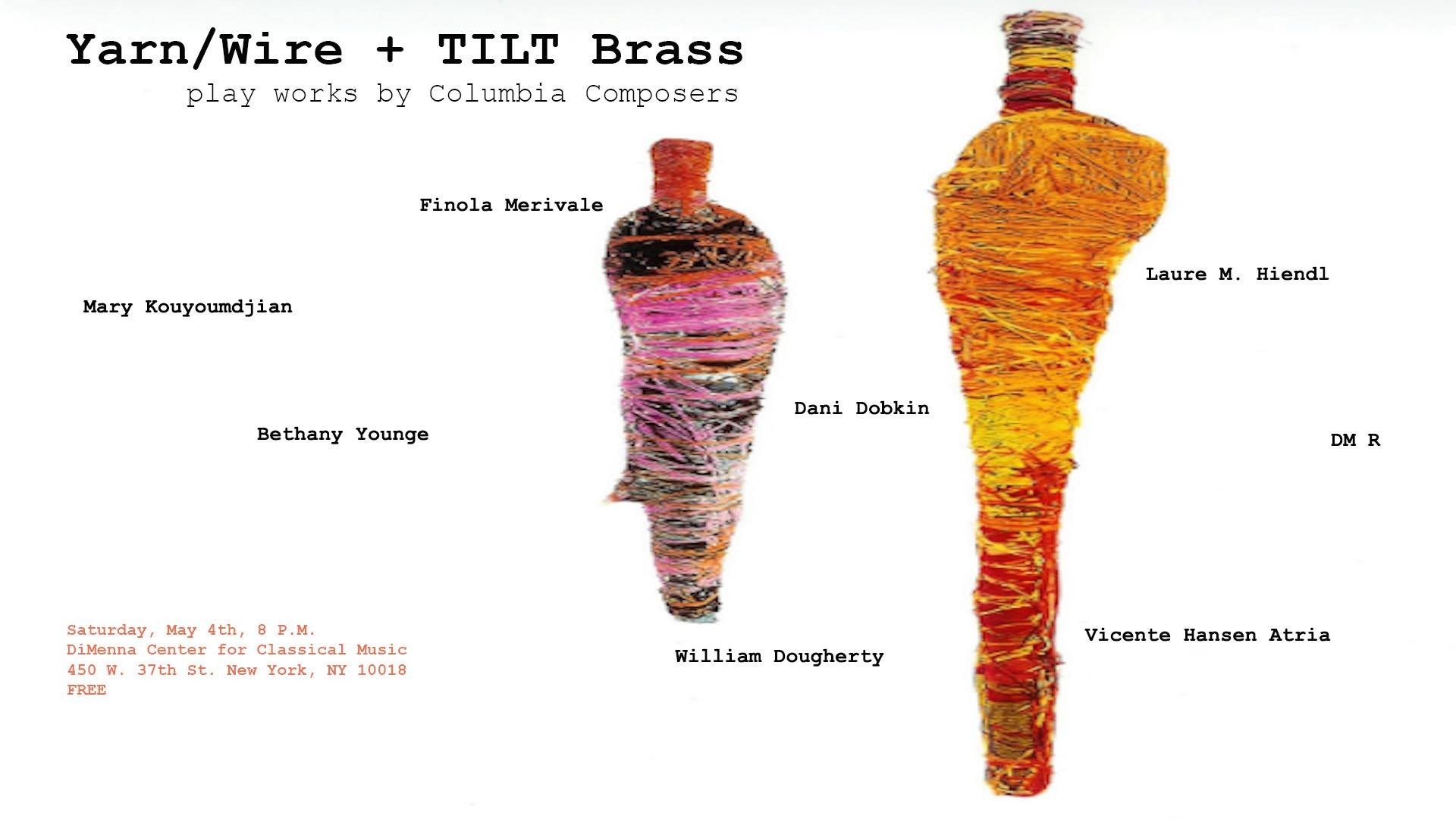 Picture of TILT Brass + Yarn-Wire poster