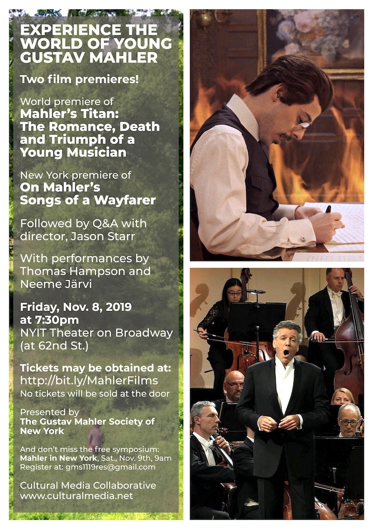 Picture of Two Documentary Film Premieres Celebrating Mahler poster