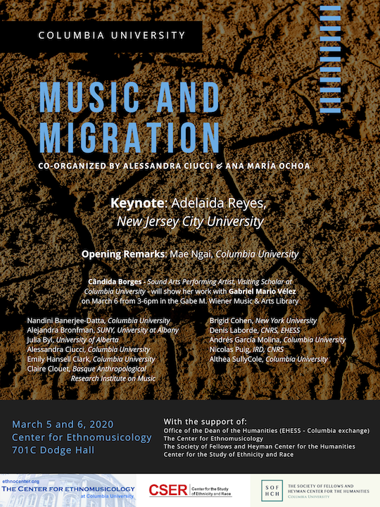Picture of Music and Migration Conference poster