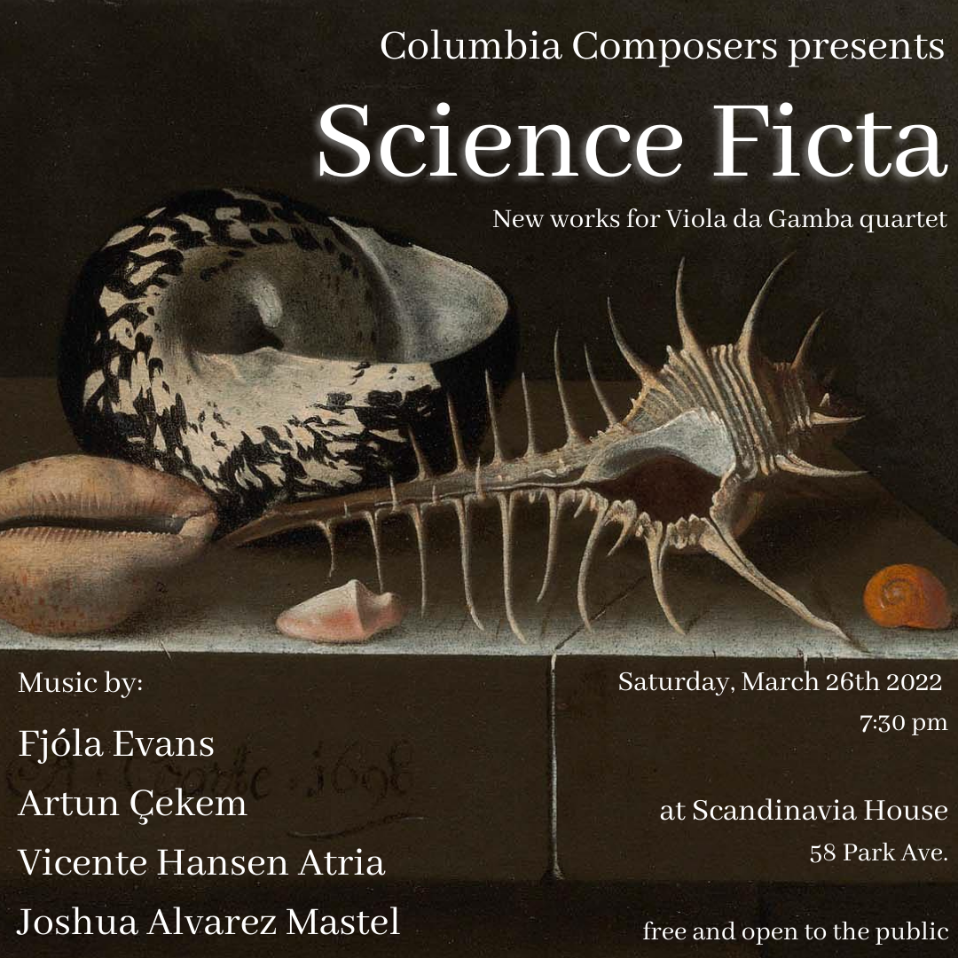 Picture of Columbia Composers Presents Science Ficta poster