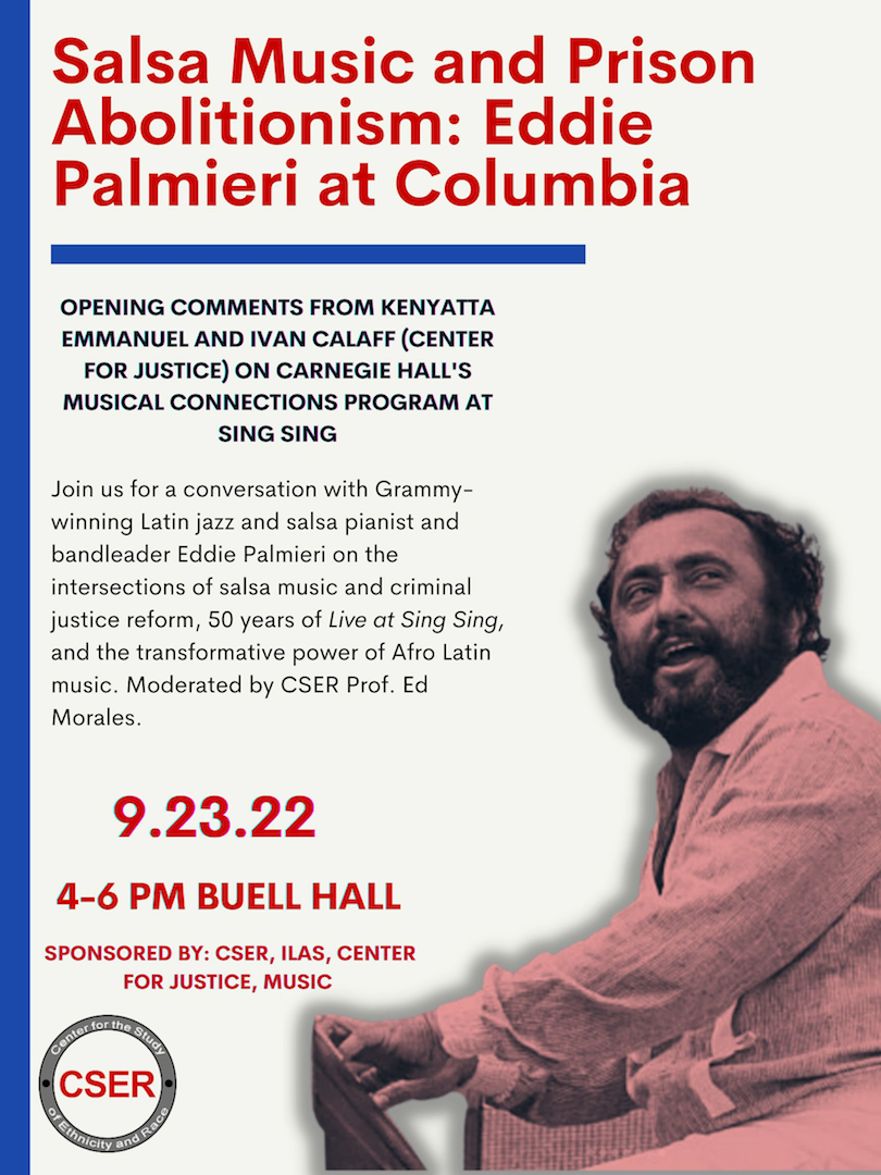 Picture of Salsa Music and Prison Abolitionism: Eddie Palmieri at Columbia poster