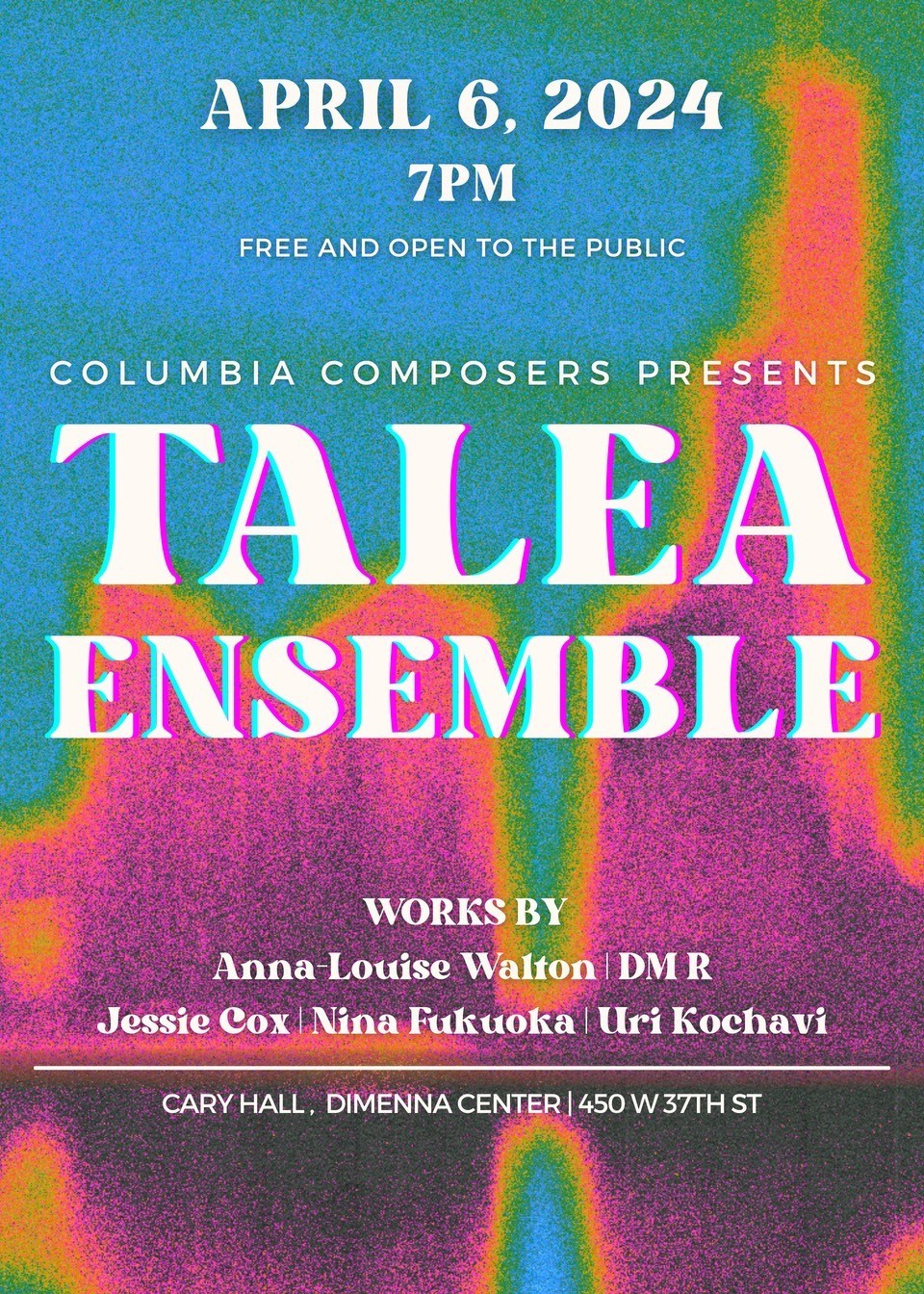 Talea Ensemble poster