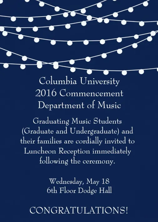 Picture of Commencement Luncheon Reception