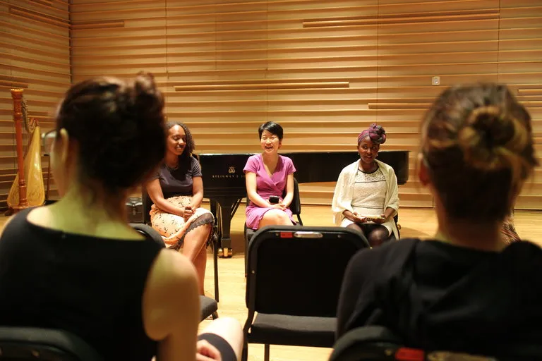 Picture of Courtney Bryan's Premiering in "Sing Her Name" Concert