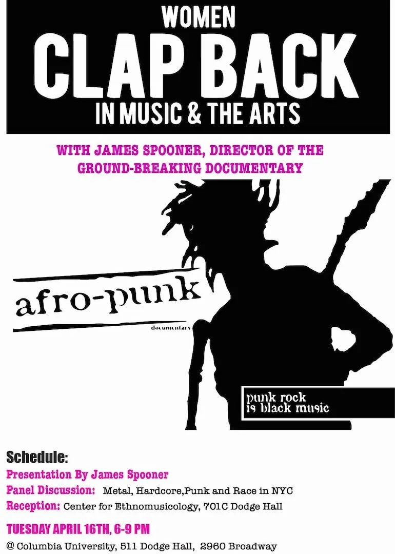 Picture of Women CLAP BACK: Music and the Arts poster