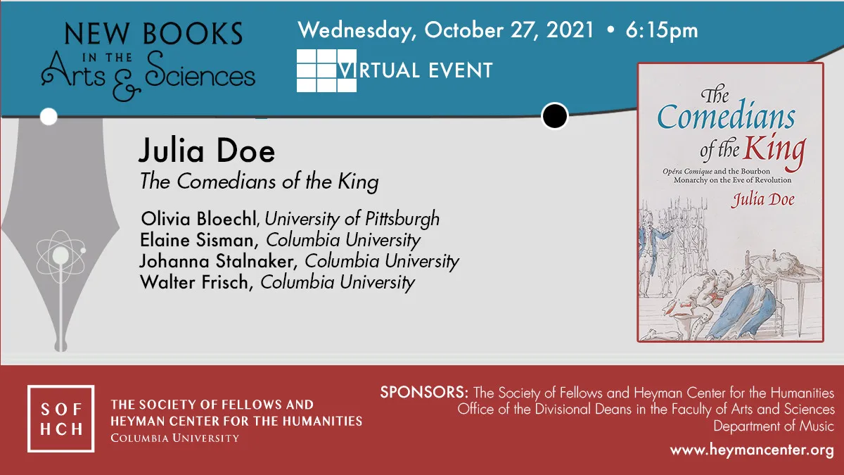Picture of New Books in the Arts & Sciences poster