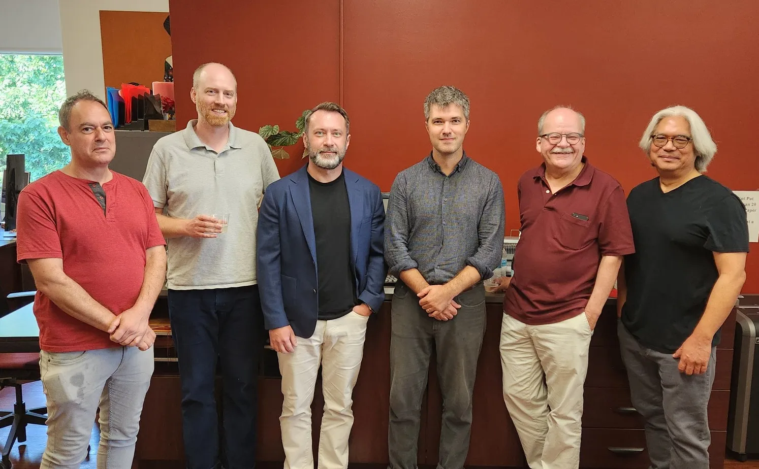 Charlie Kirchen and dissertation committee.