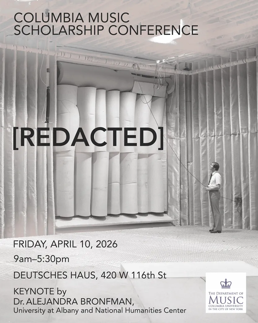 Poster for [REDACTED], black and white, with a man holding a line leading up to the ceiling.