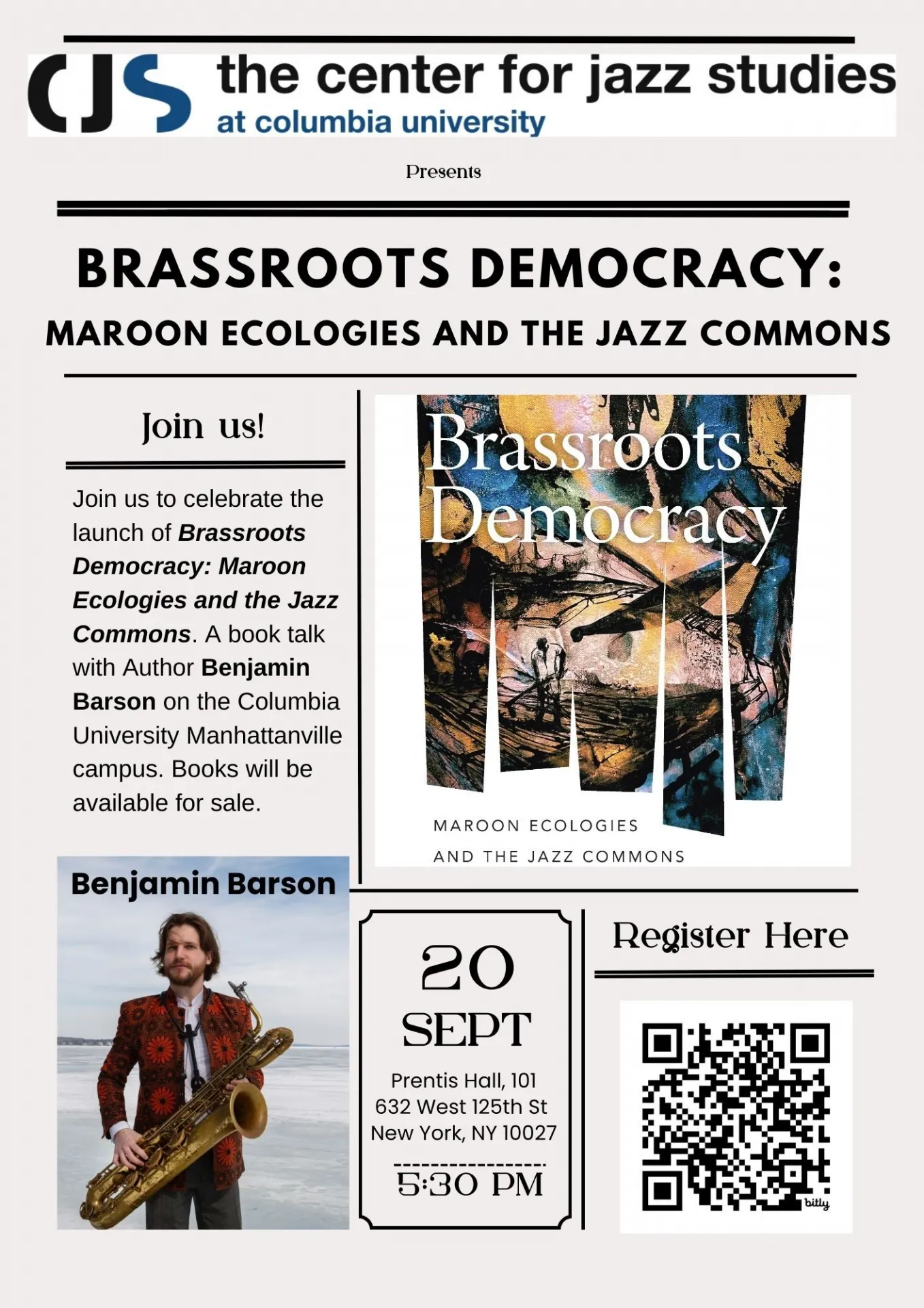 Brassroots Democracy flyer