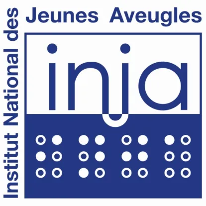 Logo for the INJA, the National Institute for Blind Youth, or the Institut National des Jeunes Aveugles