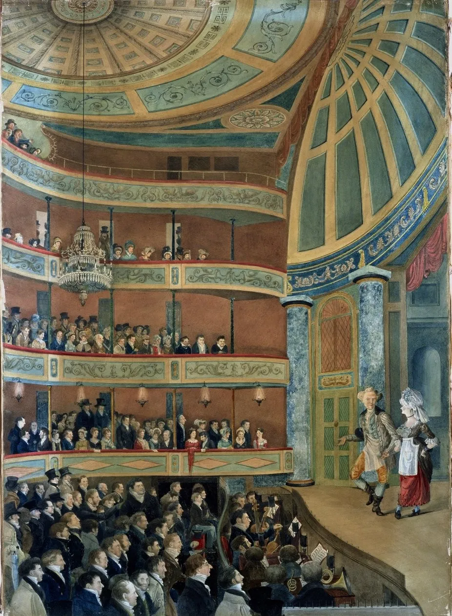 John Searle (1783–1834), Park Theatre, 1822, New-York Historical Society