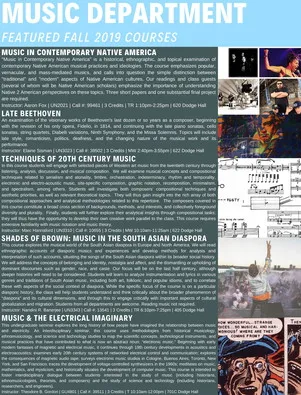Picture of Featured Fall 2019 Courses
