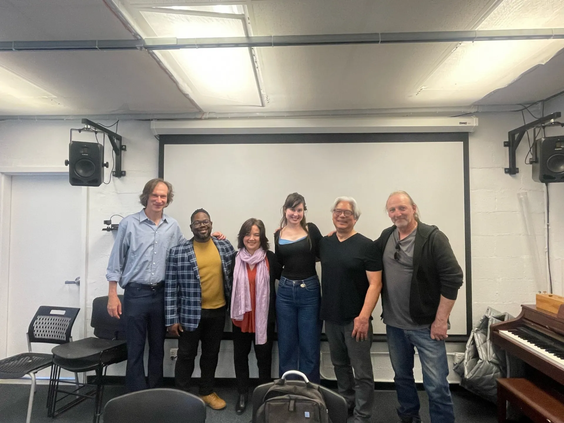 Kathryn with her dissertation committee.