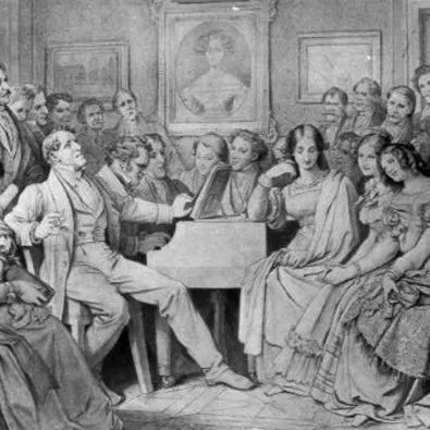 Picture of a Schubert painting 