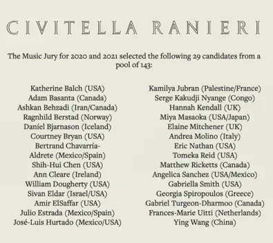 Picture of Columbia Students, Alumni, and Faculty Awarded Civitella Ranieri Fellowships