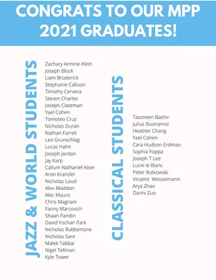 Picture of 2021 MPP Graduates